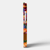 パーソナライズされたかわいらしチューリップ花畑 Case-Mate iPhoneケース (裏面 / 左)