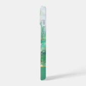 パーソナライズされたかわいらしフローラ iPhone 15ケース (左側面)