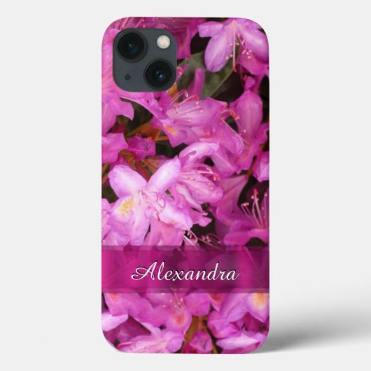 パーソナライズされたかわいらし花写真 Case-Mate iPhoneケース (裏面)