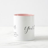 「パーソナライズされたがん〔占星術の〕十二宮図の看板の名称と品質」 マグカップ (中央)