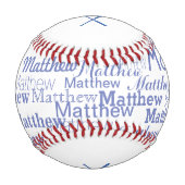 パーソナライズされたこうもりと遊 野球ボール (正面)