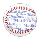 パーソナライズされたこうもりと遊 野球ボール (正面左)