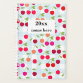 パーソナライズされたさくらんぼプランナー プランナー手帳 (正面)