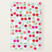 パーソナライズされたさくらんぼプランナー プランナー手帳 (裏面)