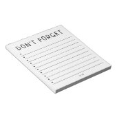 パーソナライズされたしな忘れい |メモ帳の一覧を表示 ノートパッド (アングル)