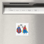 パーソナライズされたすごいFriends Magnet マグネット (インサイチュ (食洗機))