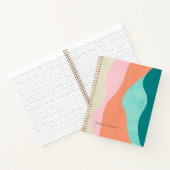 パーソナライズされたとスタイリッシュ ノートブック (内部)