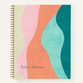 パーソナライズされたとスタイリッシュ ノートブック (正面)