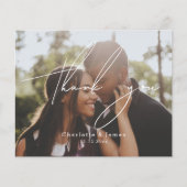 パーソナライズされたとモダン写真スタイリッシュありがとう (正面)