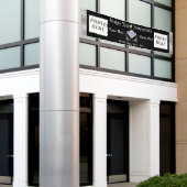 パーソナライズされたと2つのフォトアニバーバナーの色 横断幕 (ビルの外側)