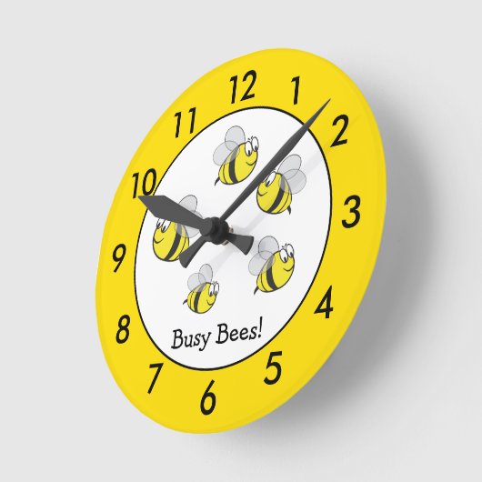 パーソナライズされたのまわりに丸時計 ラウンド壁時計 (傾斜)