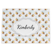 パーソナライズされたのまわりに ラージペーパーバッグ (正面)