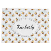 パーソナライズされたのまわりに ラージペーパーバッグ (裏面)