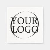 パーソナライズされたのカスタム結婚アイディア独自の作成 スタンダードカクテルナプキン (正面)