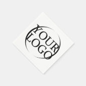 パーソナライズされたのカスタム結婚アイディア独自の作成 スタンダードカクテルナプキン (角)