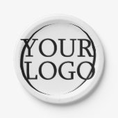 パーソナライズされたのカスタム結婚アイディア独自の作成 ペーパープレート (正面)