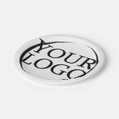 パーソナライズされたのカスタム結婚アイディア独自の作成 ペーパープレート (アングル)