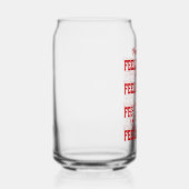 パーソナライズされたの感じ幸運なバチェロレッテ ガラス缶 (右)