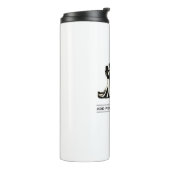 パーソナライズされたの結婚アイディアカスタムデザインの追加 タンブラー (回転左)