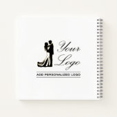 パーソナライズされたの結婚アイディアカスタムデザインの追加 ノートブック (裏面)