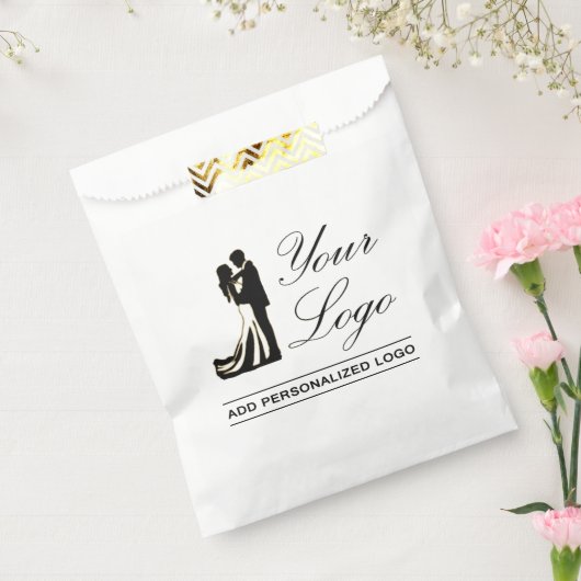 パーソナライズされたの結婚アイディアカスタムデザインの追加 フェイバーバッグ (封をした状態)