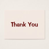 パーソナライズされたの結婚イベントはフラットカードに感謝 (正面)