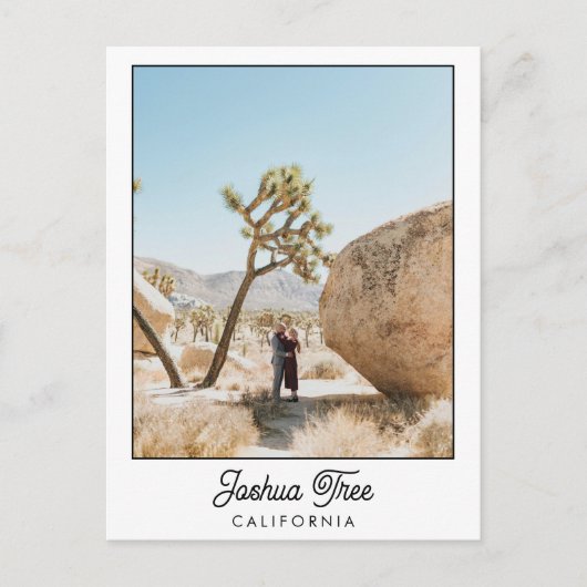 パーソナライズされたの結婚ゲストブックはがき（縦） ポストカード (正面)