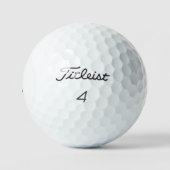 パーソナライズされたはっきりしたカスタムイニシャルTitleist Pro VI ゴルフボール (ロゴ)