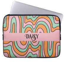 パーソナライズされたはっきりしたレトロ抽象芸術の波線