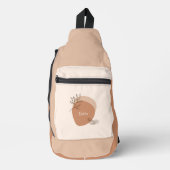 パーソナライズされたほほモダン スリングバッグ (正面)