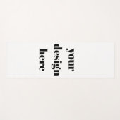 パーソナライズされたまたカスタマイズは ヨガマット (正面(横))