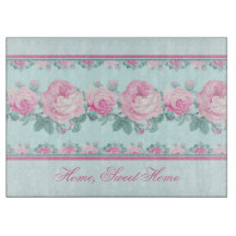 パーソナライズされたみすぼらしいシックなガラス板