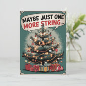 パーソナライズされたもう1本のひも 面白い ビンテージ シーズンカード (スタンド正面)