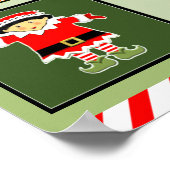 パーソナライズされたアドベントカレンダー ポスター (角)