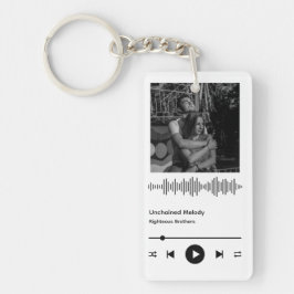 パーソナライズされたアニバーサリーギフト – カスタムカップル キーホルダー