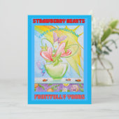 パーソナライズされたアニバーサリーフラットホリデーカード シーズンカード (スタンド正面)