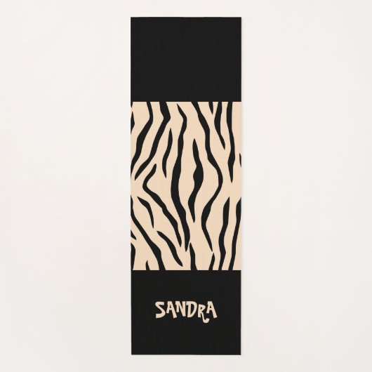 パーソナライズされたアニマルプリントエクササイズ ヨガマット (正面)