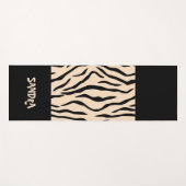 パーソナライズされたアニマルプリントエクササイズ ヨガマット (正面(横))