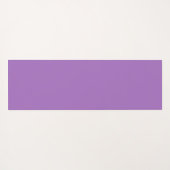 パーソナライズされたアメジストクリスタルジェードパープル ヨガマット (裏面(横))