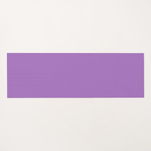 パーソナライズされたアメジストクリスタルジェードパープル ヨガマット (裏面(横))