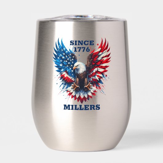 パーソナライズされたアメリカはっきりしたイーグル (正面)