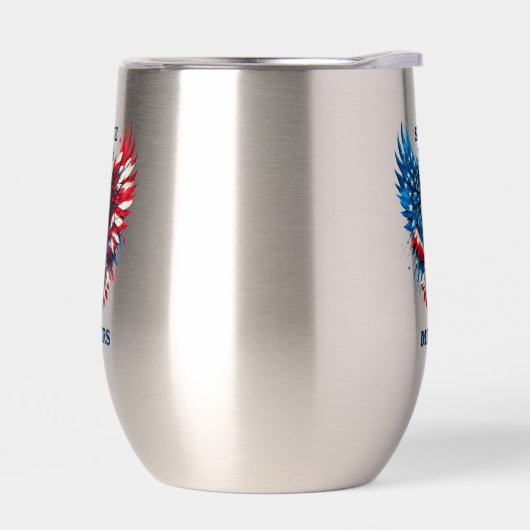 パーソナライズされたアメリカはっきりしたイーグル (左面)