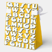 パーソナライズされたアルファベットキッド誕生日ガール フェイバーボックス (裏面)