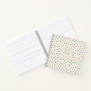 パーソナライズされたアルファベットABC名 ノートブック