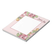 パーソナライズされたアンジェラのメモ 繊細でロマンチック ノートパッド (回転)