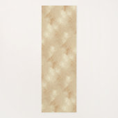 パーソナライズされたアンティーク金ゴールドエクササイズマット ヨガマット (裏面)