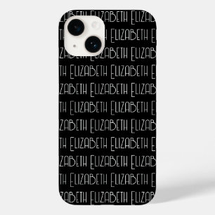 パーソナライズされたアールデコカスタムスタイル文字 Case-Mate iPhone 14ケース