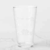 パーソナライズされたアールヌーボー タンブラーグラス (正面)