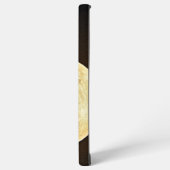 パーソナライズされたイエロームーンサムスンケース SAMSUNG GALAXYケース (左側面)