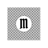 パーソナライズされたイニシャルゴム印 ラバースタンプ (インプリント)